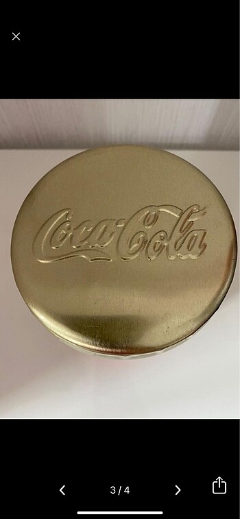  Beden Metal teneke silindir coca cola kutu
