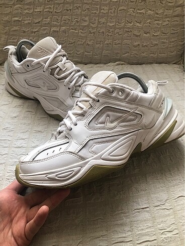 Nike m2k tekno kadın spor ayakkabı beyaz 40.5 41 erkek