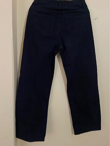 40 Beden Baggy jeans kadın pantolon siyah