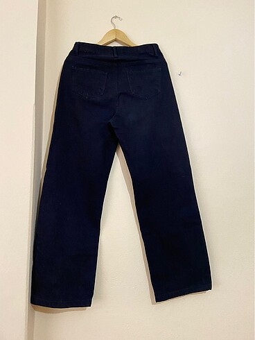 40 Beden siyah Renk Baggy jeans kadın pantolon siyah