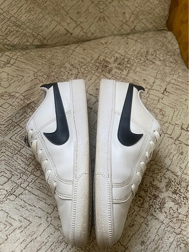 42 Beden Nike erkek deri spor ayakkabı deri beyaz