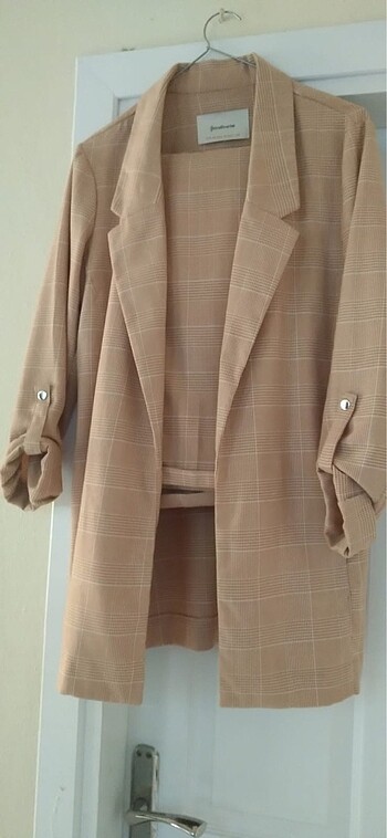 Blazer ceket pantolon kadın takım xs