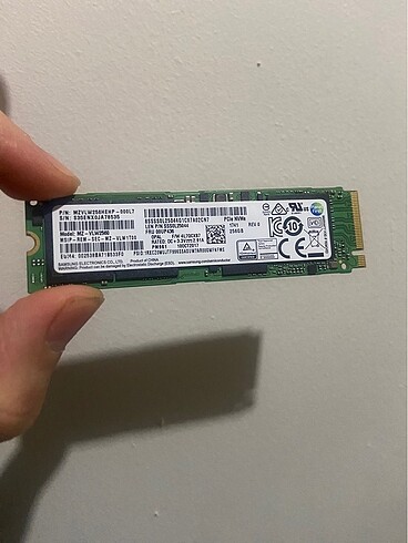Samsung 256 Gb nvme m2 ssd disk