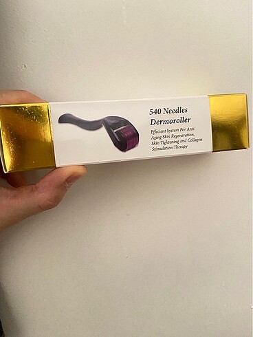 Dermaroller saç titanyum