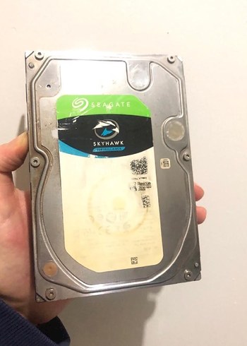 Seagate Skyhawk Turkuaz Sabit Disk 8 tb harddisk