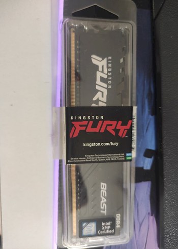Kingston 16Gb 3200Mhz ram temiz ( ömür boyu garantili)