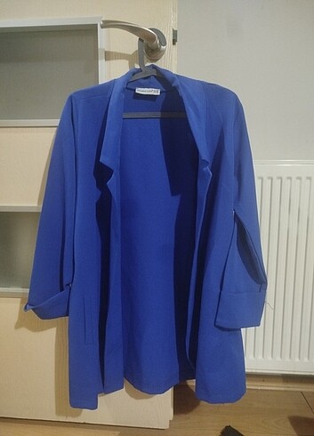 H&M Lacivert blazer ceket