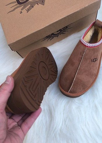 UGG Kadın Kahverengi Süet Terlik - Görsel 5