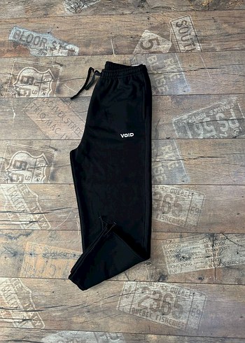 Siyah  Rahat Kesim Eşofman Altı - Görsel 4