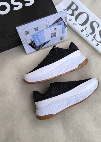 BOSS Renkli Desenli Erkek Sneakers - Görsel 3