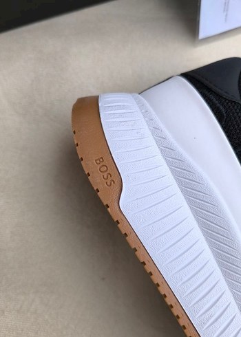 BOSS Siyah Beyaz Erkek Sneaker - Görsel 5
