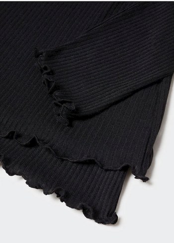 Siyah Mango Kombin Tişört - Görsel 2