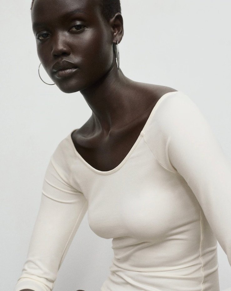 Truvakar Kollu Krem  Bluz - Görsel 2