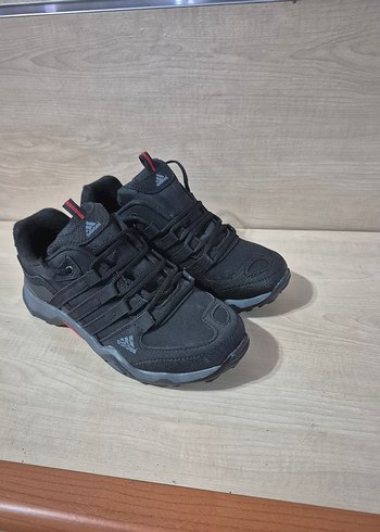 Siyah Erkek Spor Ayakkabı bağlı - Görsel 2