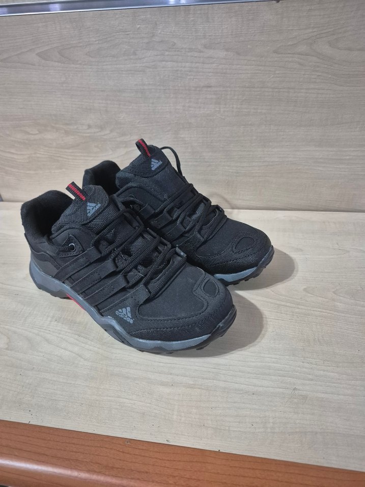 Siyah Erkek Spor Ayakkabı bağlı - Görsel 2