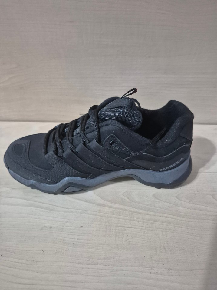 Siyah Erkek Spor Ayakkabı bağlı - Görsel 4