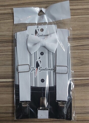 Erkek çocuk aski papyon takımı  - Görsel 6