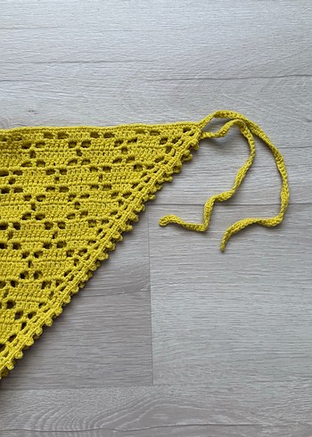 Diğer Sarı Örgü Bandana