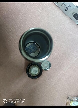  Beden Ledli dereceli süzgeçli sıfır çelik termos