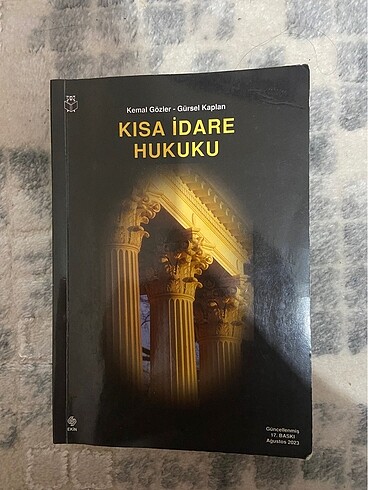 Kısa idare hukuku kemal gözler