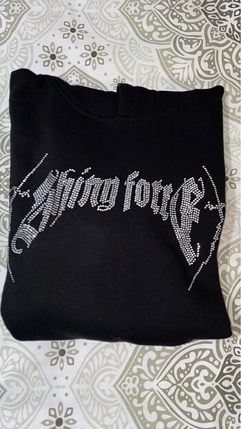 s Beden siyah Renk Shiny force sweatshirt