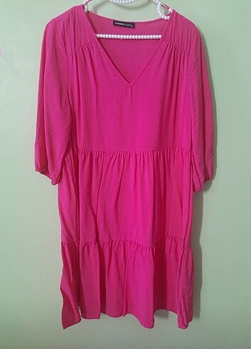 LC Waikiki Fusya elbise