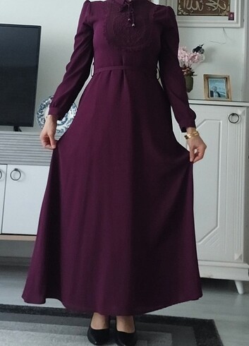 MÜRDÜM TESETTÜR ELBİSE 