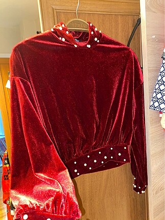 Kadife inci crop