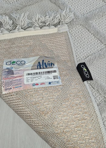 Bohem Gri Dokulu Kilim halı - Görsel 5