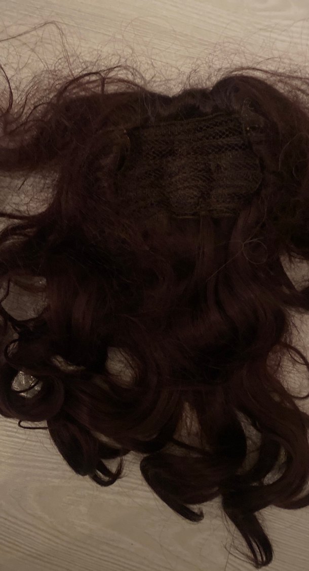 Kahverengi Kürklü Kadın Saç Aksesuarı - Görsel 4