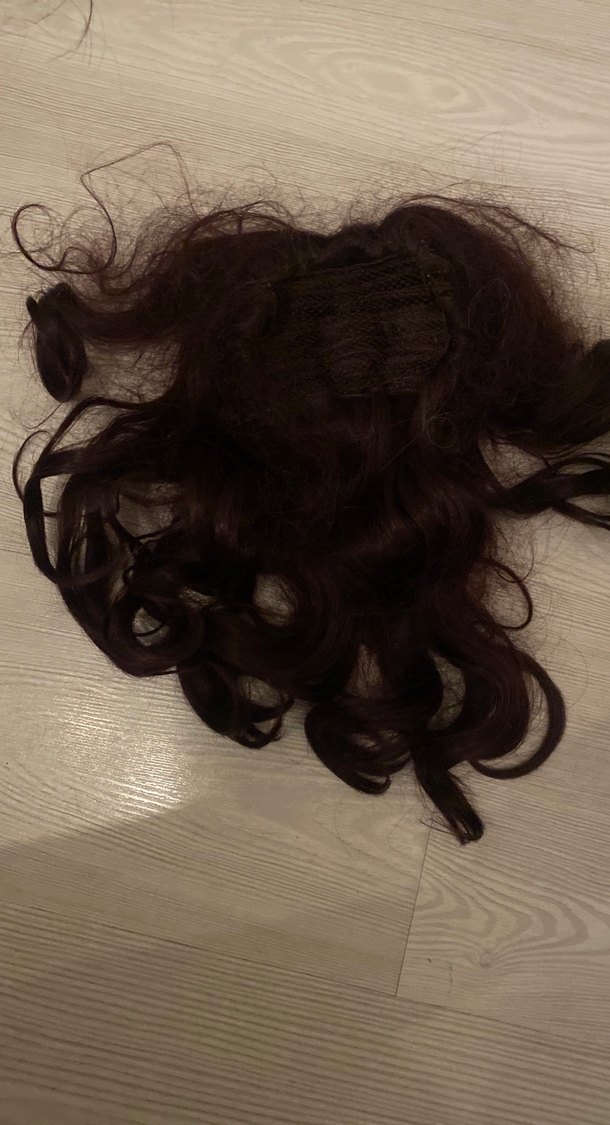 Kahverengi Kürklü Kadın Saç Aksesuarı - Görsel 3