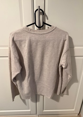 Bej Örgü Kadın Triko Takım - Görsel 6