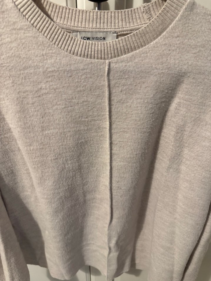 Bej Örgü Kadın Triko Takım - Görsel 5