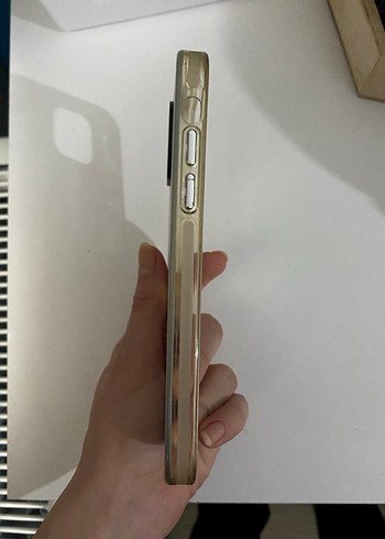 Çizgili ve Noktalı Parlak Telefon Kılıfı - Görsel 5