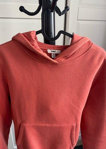 xs Beden Kapüşonlu Rahat Kesim Sweatshirt