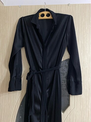 Massimo Dutti Massimo Duttı siyah elbise