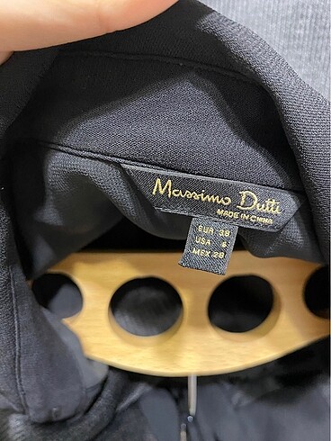 38 Beden siyah Renk Massimo Duttı siyah elbise