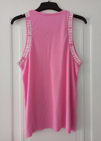 Pembe Kolsuz Rahat Spor Üst - Görsel 5