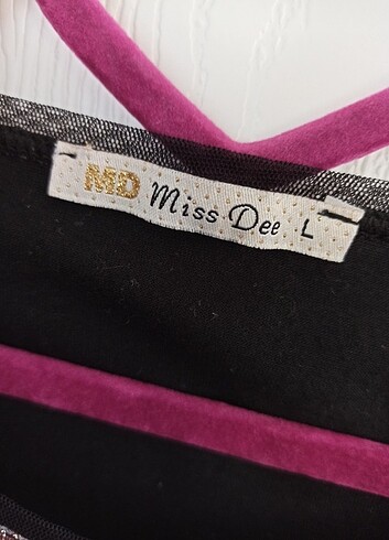 l Beden siyah Renk Miss Dee t-shirt 