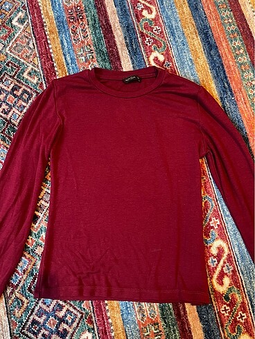 İnce Bordo Triko