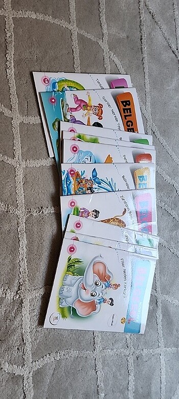 Miniklere Belgesel 10 kitap .5 