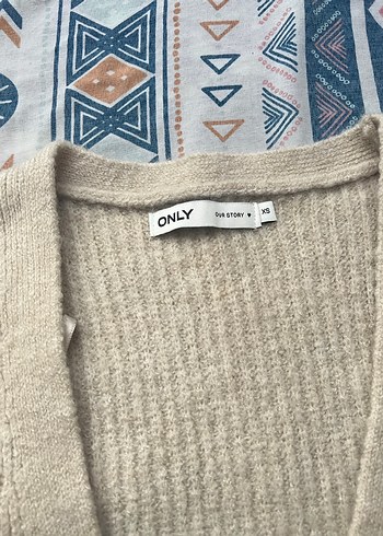 Bej  Triko Hırka - Görsel 2