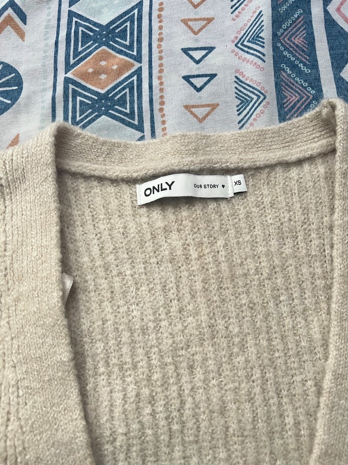 Bej  Triko Hırka - Görsel 2