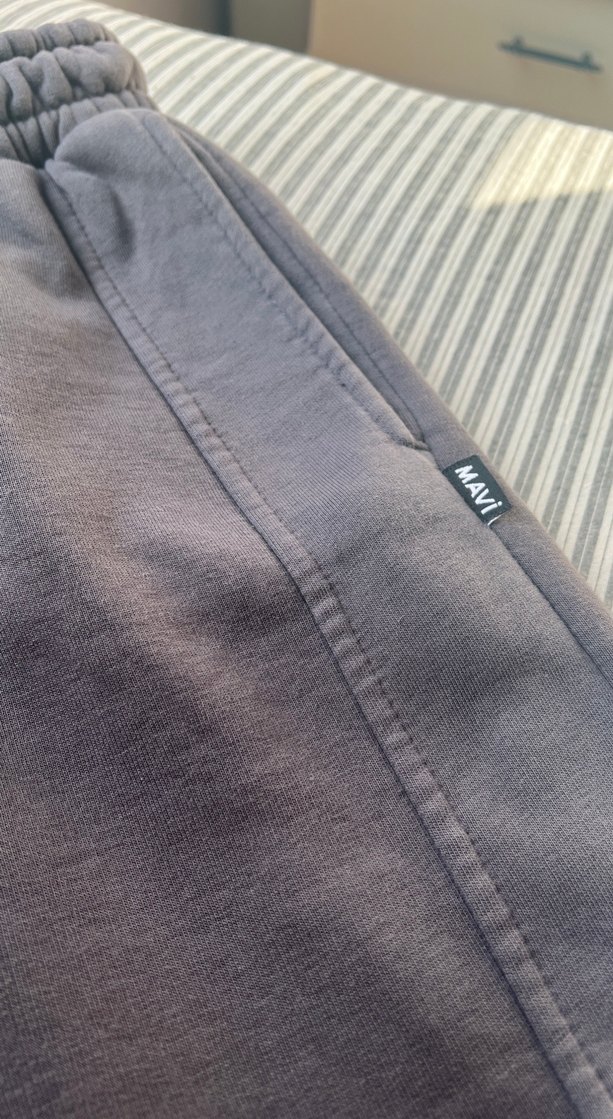 Gri Kadın  Eşofman Altı - Görsel 2