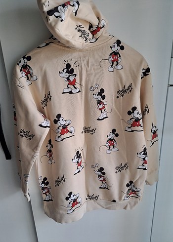 m Beden Mickey Mouse Kapüşonlu Sweatshirt