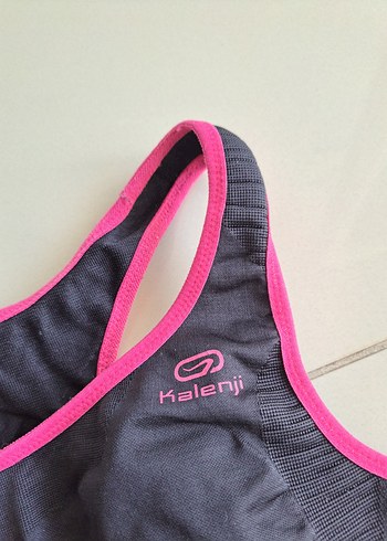 Diğer Kalenji Pembe Detaylı Sporcu Sütyeni