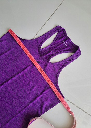 Diğer sportech yeni Kadın Mor Spor Atlet, Kolsuz, Dar Kesim