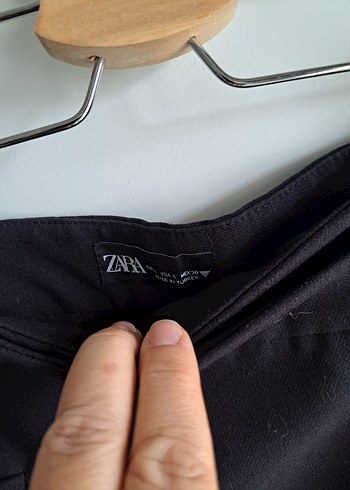 l Beden siyah Renk zara Siyah Mini şort