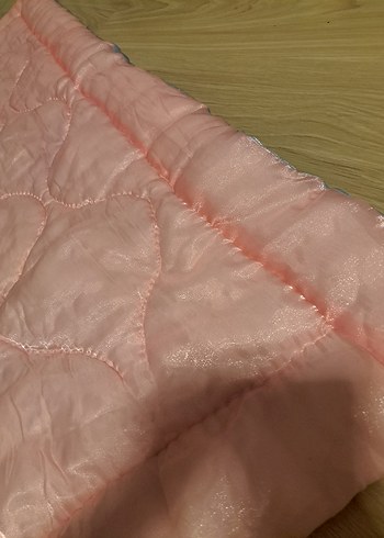 Nakışlı Pembe/Mavi  Çocuk yorganı - Görsel 2