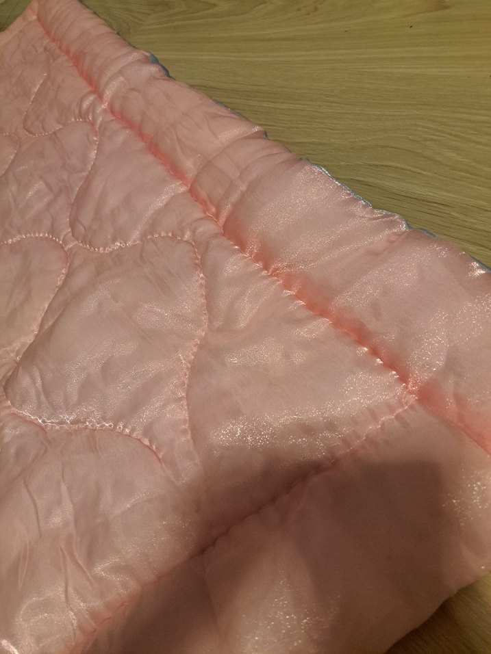 Nakışlı Pembe/Mavi  Çocuk yorganı - Görsel 2